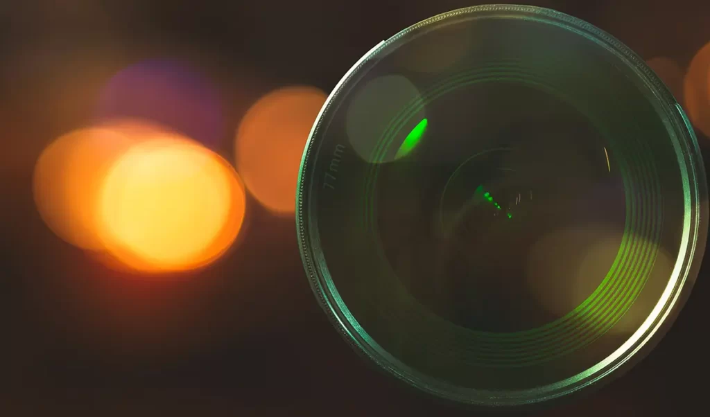 Camera Lens Blur for Bokeh