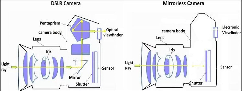 What is a Mirrorless Camera Mirrorless Camera vs DSLR
