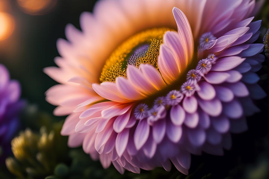 flower macro close-up